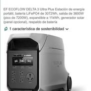 Eco flow delta 3 ultra plus 3600w pico de salida 3072wh de capacidad y capacidad expandible de a 3 a 11kwh 7200w de pi - Img 55766291