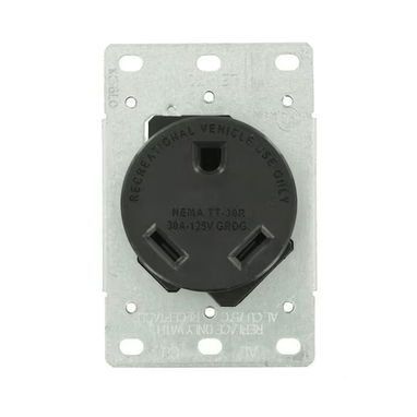 PARA ECOFLOW Toma Eléctrica 30 Amp | Montaje Empotrado Poco Profundo - Img 123797018