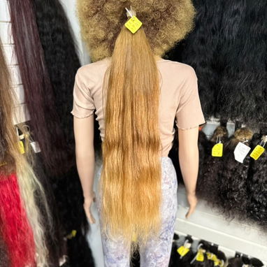 Moños rubios,extensiones rubias pelucas rubias ,cortinas rubias - 3/10