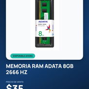 Memoria Ram Adata 8gb 2666 hz - Img 56926390