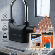 Candados antirrobo con alarma integrada. Reguladores de voltaje 110 y 220 vol - Img 55742284