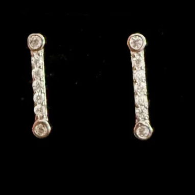 Aretes plata 925 - 10/10