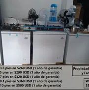 Neveras de 3.5, 5 y 7, 8.1 Y 10 pies con garantía de un año. Propiedad y Factura. En la foto los precios - Img 47572542