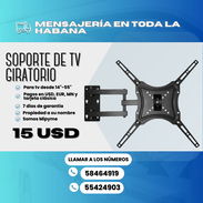 📺🔧 SOPORTE DE TV 14"-55" 🔧📺 💲 PRECIO: 15 USD - Img 55553720