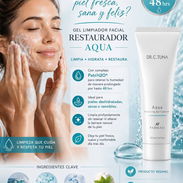 Gel Limpiador Facial Restaurador AQUA💦 PatcH2O y Ácido Láctico💦 Ideal para todo tipo de piel - Img 56501830