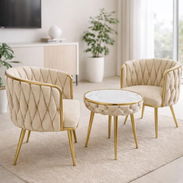 📢 Set de juegos de muebles para sala con tres piezas incluidas. Importados - Img 55615422