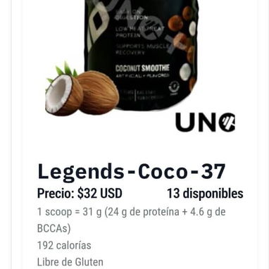 Protein Legends 37 diferentes sabores - 4/4