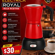 CAFETERA ELÉCTRICA ROYAL ROJA RCE1709, FACTURA A SU NOMBRE. VARIEDAD DE ARTÍCULOS PARA EL HOGAR, ELECTRODOMÉSTICOS, ETC - Img 57145450