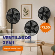 🌬️ Frescura potente y versátil con el Ventilador 3 en 1 Cooper Premium 18” 💨 - Img 56237685