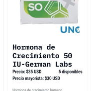 Hormona de crecimiento 50 IU - German Labs - Img 58095601