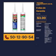 SILICONA TRANSPARENTE 280ML VPT# -0273 - Img 56244364