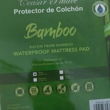 Protector de colchón king y personal impermeable - Img 121370911