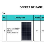Oferta de importación de paneles a muy buen precio - Img 56267798