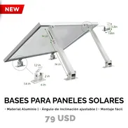BASES PARA PANELES SOLARES - Img 57214002