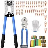 Juego de Crimpadora con pinza de corte y accesorios - Img 58018755