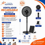 Ventilador recargable - Img 56320459