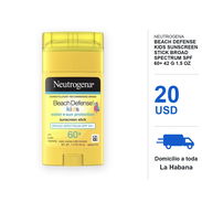 Neutrogena Beach Defense Kids Sunscreen Stick Broad Spectrum SPF 60+ 42 g 1.5 oz - Img 58468057