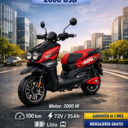 MOTO ELÉCTRICA-MENSAJERÍA GRATIS, 1 MES GARANTÍA Y FACTURA - Img 55205949