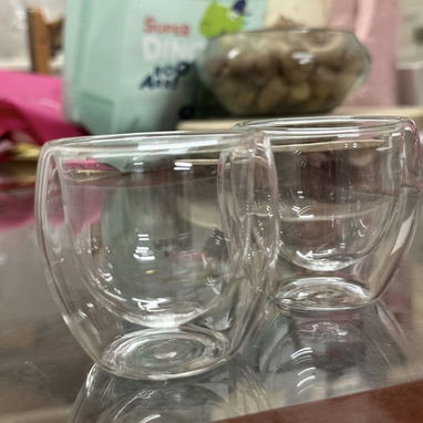 Tazas de café con doble capa de vidrio - 2/2