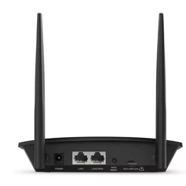 Router 4G LTE TP-Link TL-MR100//Recibe y distribuye internet, cableado o a través de una SIM/Antenas desmontables//Nuevo - Img 99637970