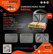 💲35💲SANDWICHERA ROYAL 750W. ENTREGA GRATIS CON FACTURA Y 1 MES DE GARANTÍA. TLF 54833699 - Img 48913370