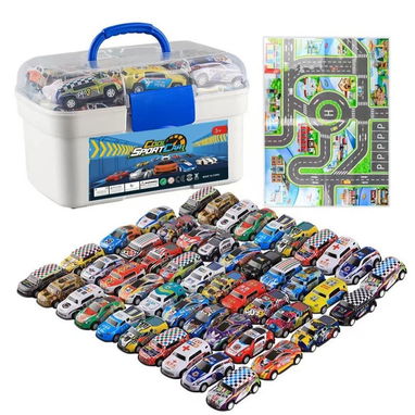 ☎️53544655 🛵 Entrega Disponible ⭐Set de 50 Carritos Metálicos con Caja – Ideal para Regalos y Piñatas ⭐ - Img 118171695
