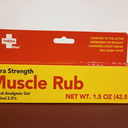 Gel Analgésica Muscle Rub con Mentol ⭕ Gel extra fuerte para todo tipo de dolores en articulaciones y tendones - Img 53557452