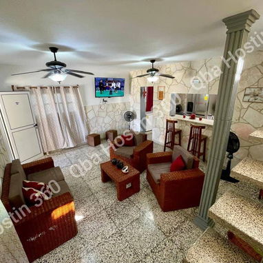 RENTA hostal de 3 habitaciones en playa  Boca Ciega, Guanabo al este de La Habana. - 8/10