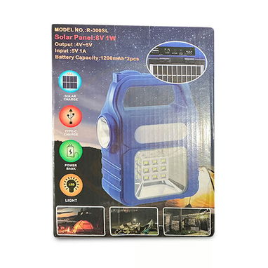 Lampara portable solar 2400 mAh - 2/2