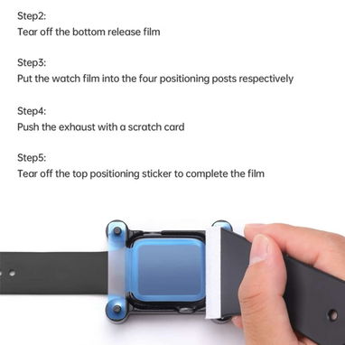 Mica de pantalla para Apple Watch todas las series desde 38 hasta 49 mm - Img 65494999