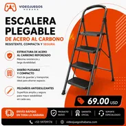 Escalera Plegable de Acero al Carbono | Compacta y Resistente en La Habana - Img 55042776