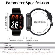 Smartwatch Inteligente 2026 – Pantalla HD de 1.88", Llamadas Bluetooth y Monitoreo Deportivo - Img 56376843