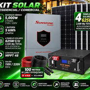 Kit solar 5kW con montaje incluido contáctenos al 53492054 - Img 57993185