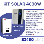 ⭕️ Kit solar 4000W - Img 55791596