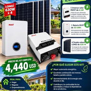 *Combo de Inversor Must 6kw con Batería Must de 10kw y 4 Paneles Solares Longi de 630W* 📍Se recoge en Arroyo o entrega - Img 58051711