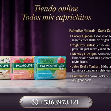Jabones palmolive 4 unidades de 120 gr a  5 usd - 2/2