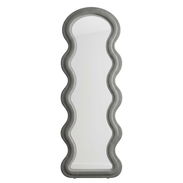 🪞Espejo ameba con Luz Led, borde de gamusa acolchonado - Img 58254278