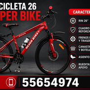 🚴♀️✨ Bicicleta 26 SUPER BIKE🚴♀️✨ - Img 56302097