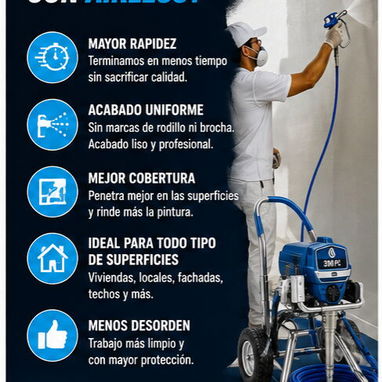 Pintura integral con sistema de airless - Img 124146356