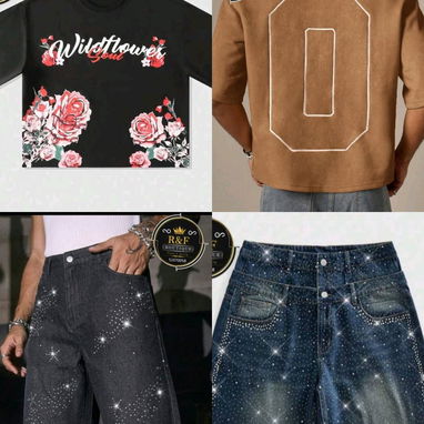 Ropa Para Hombres, Conjuntos,Cintos,Abrigos, Pulovers, Pantalones, Shorpetas Perladas - 4/4