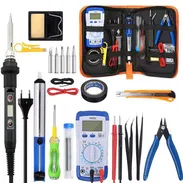 Kit de soldadura con cautin de 80w multimetro y otras herramientas carpeta - Img 57154950