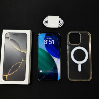 📲🚨IPHONE 16 PRO MAX ÚNICA DUEÑA, SOY DE LA HABANA 🚨📲 ✅VERSIÓN EUROPEA (SIM FÍSICA) ✅BATERÍA 🔋:89% ORIGINAL   ✅LIBRE - 2/2