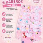 JUEGOS DE BABEROS 6 PZAS - Img 57928070