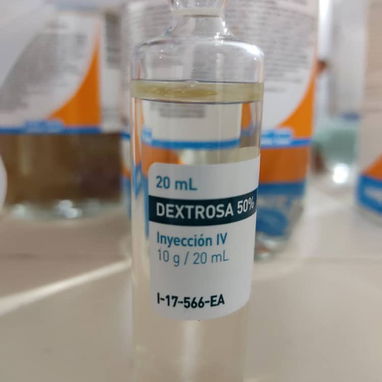 1- Guantes Quirúrgicos  2- Jeringuillas (1,5,10,20,50) ml  3- Dipirona (600 mg) en ampulas   4- Ranitidina  5- Salbutamo - 9/9