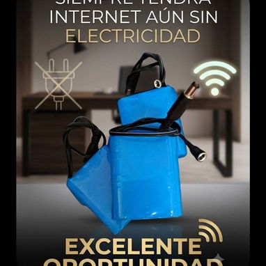 ALGO ECONÓMICO Y DE CALIDAD PARA SU EQUIPO NAUTA HOGAR? PUES AQUÍ ESTÁ NUESTRA BATERÍA 💥 SIEMPRE MANTENDRÁ LA CONEXIÓN - 2/5