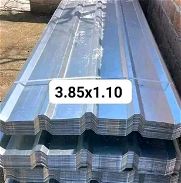 Tejas de zinc garbanizada de castillito  de 5 monta de 3.85 x 1.10 - Img 45805729