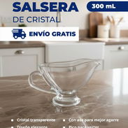 Salsera de cristal de 300ml - Img 56401732