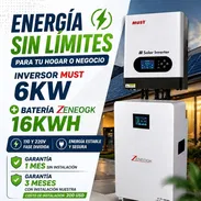 Inversor Must de 6kw con batería 16kwh Zeneogk Precio 3150usd Nuevos - Img 55150975