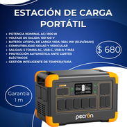 Estación de energía PECRON 1800W - Img 56804231
