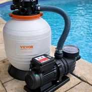 💦🔅Bomba y filtro para piscina – sistema de filtración de arena 34m3/h – mantiene el agua limpia y cristalina” - Img 54306169